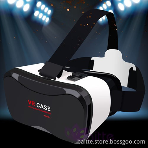 VR box with full review virtual reality goggles